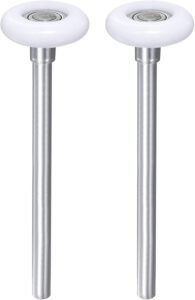 uxcell 2pcs 1.8" Nylon Garage Door Rollers for 2" Garage Track