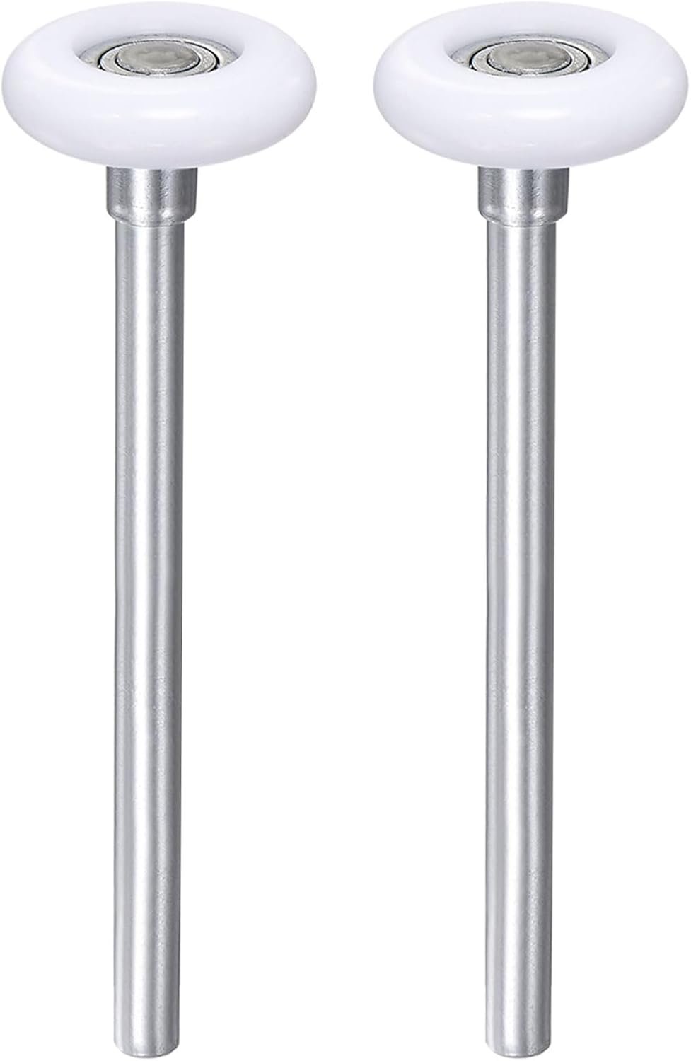 uxcell 2pcs 1.8" Nylon Garage Door Rollers for 2" Garage Track