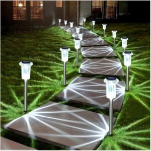 DenicMic Solar Lights Outdoor